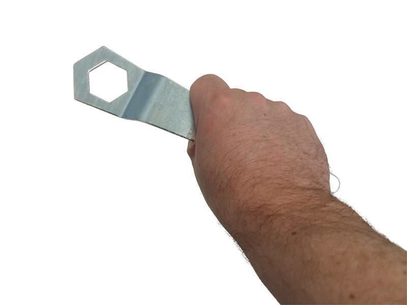 OCSParts OCS Parts CO2 Tank Wrench | Stainless Steel Regulator Wrench for Brewing, Beer Kegs, and Kegerators - Image 5